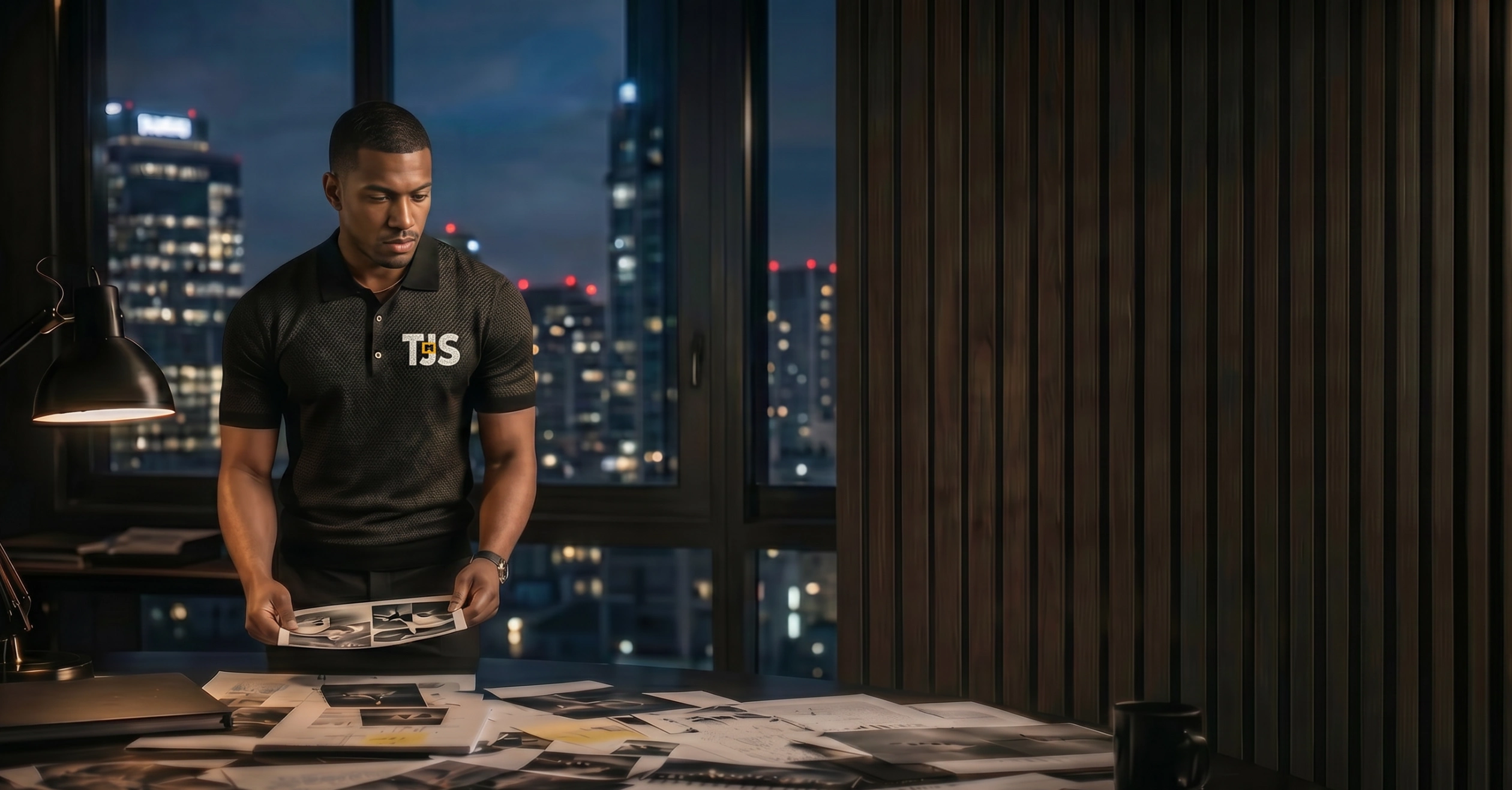 TJS private investigator reviewing records for an asset search
